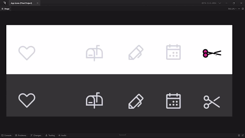 Cover image for Interactive Icons