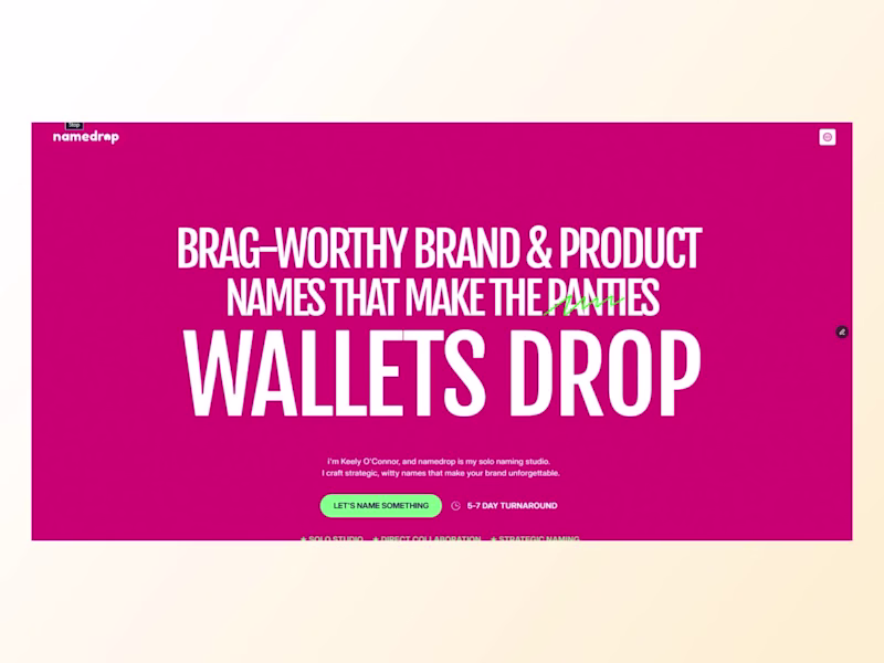 Cover image for Namedrop Branding and Digital Experience Project