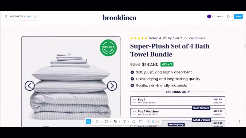 Cover image for product page designed for brooklien