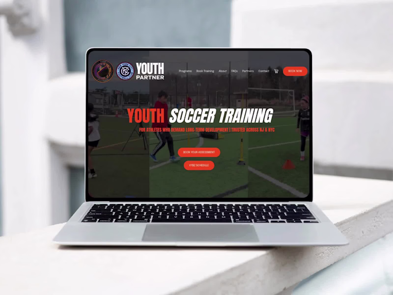 Cover image for Structured Brand and Website Development for Vybz Football