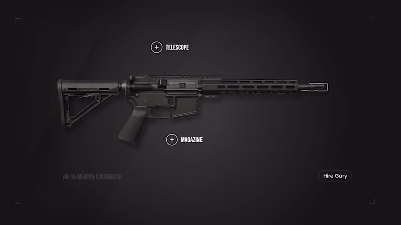 Cover image for Weapons Customization UI in Rive