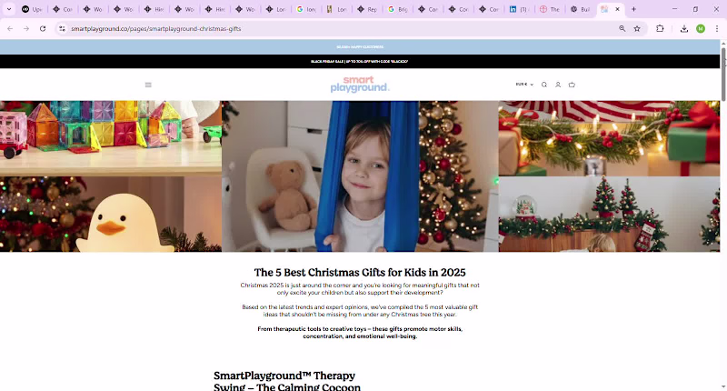 Cover image for The 5 Best Christmas Gifts for Kids in 2025 Replo Page Desig...