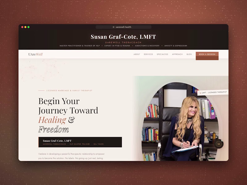 Cover image for UAreWell (Susan Graf-Cote, LMFT) -