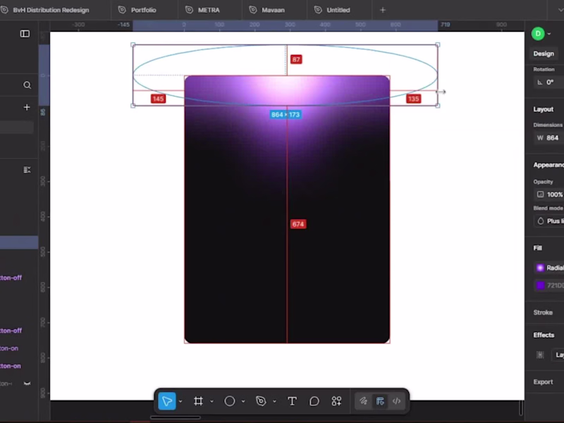 Cover image for Designed this card for a Finance-based Start-up in Figma. Do...