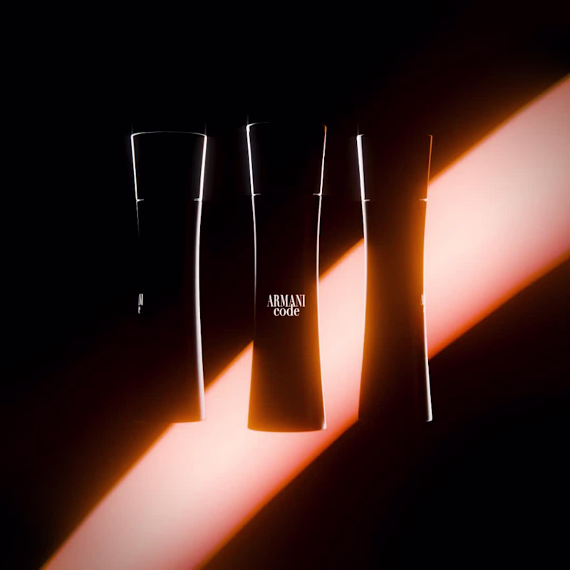 Cover image for Armani Code Perfume Spec Ad.