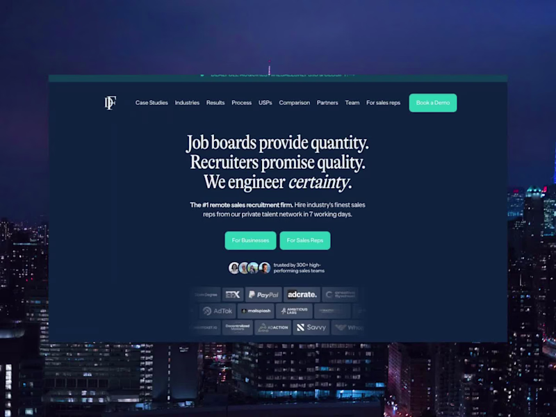 Cover image for DealFuel Recruitment Platform Design & Development