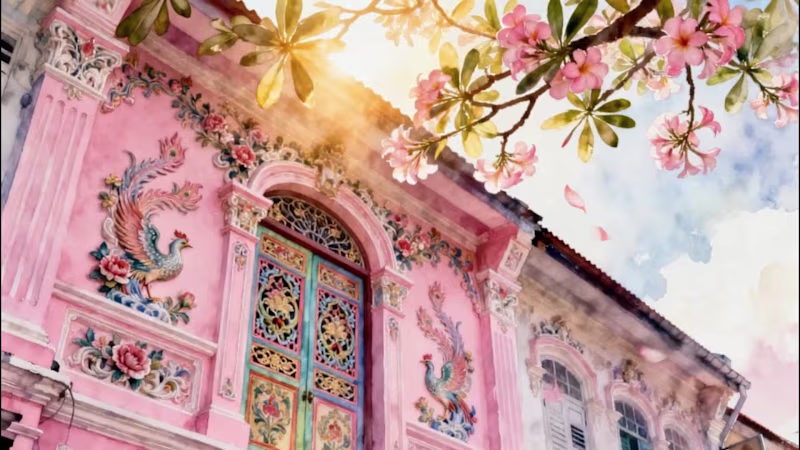 Cover image for Waking up inside a painting captures the sights and sounds o...