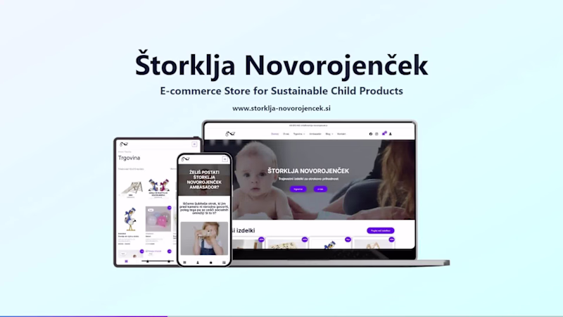 Cover image for Redesigned ŠTORKLJA NOVOROJENČEK
