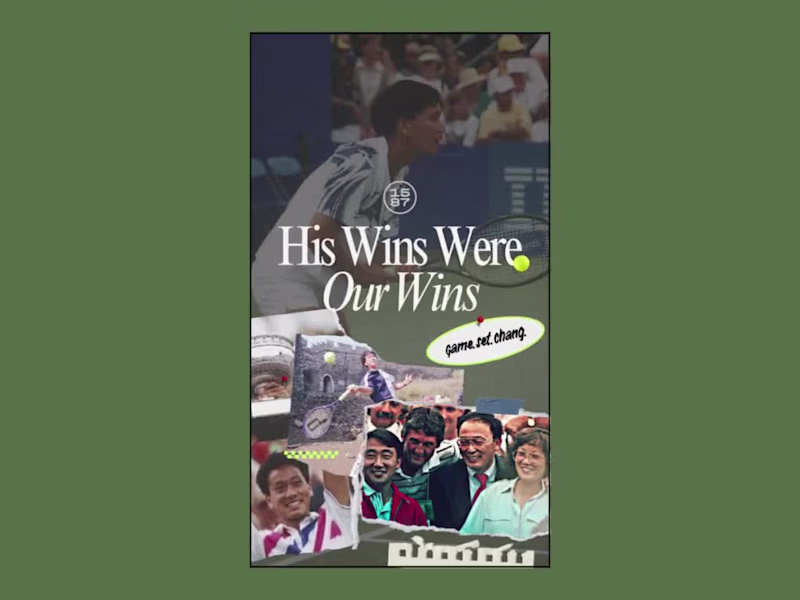 Cover image for Mike Chang x 1587 Tennis Capsule – Art Direction & Ad Creative