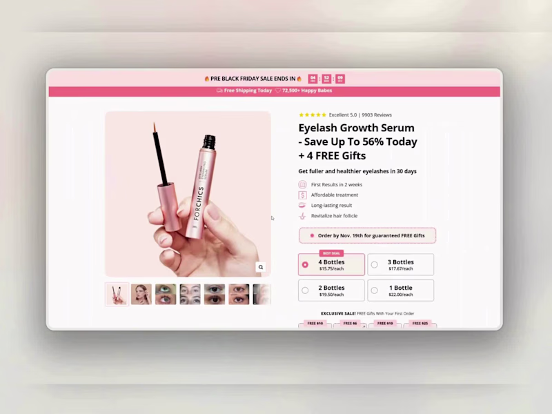 Cover image for ForChics Instant E-commerce Website Development