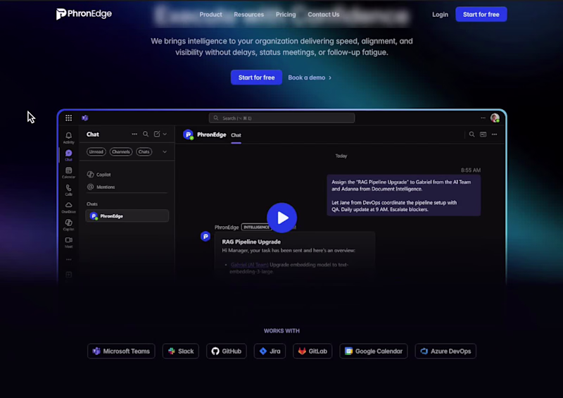 Cover image for PhronEdge (Design + Framer development)