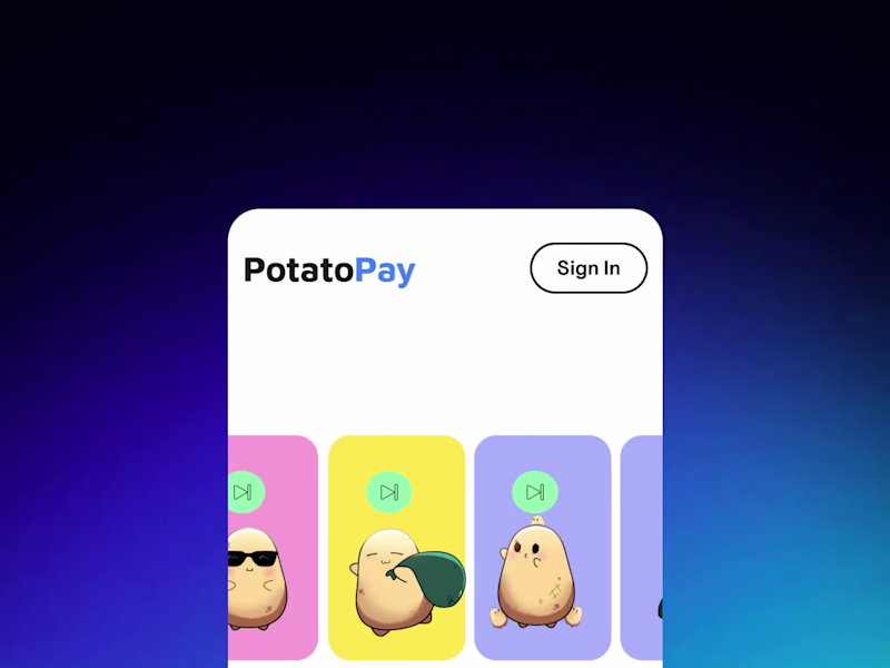Cover image for PotatoPay : A Creator Payouts Webapp + App