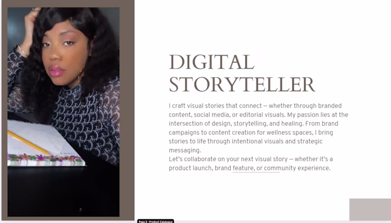 Cover image for Creative Direction & Visual Storytelling A glimpse into my b...