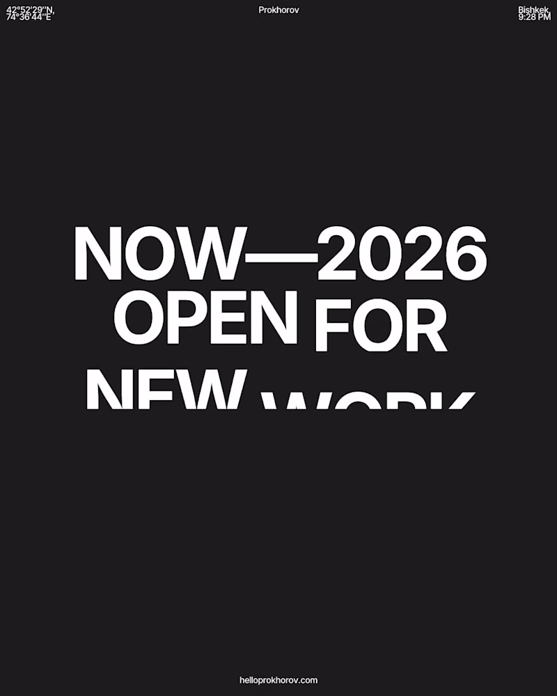 Cover image for Open for 2 new projects
I'm