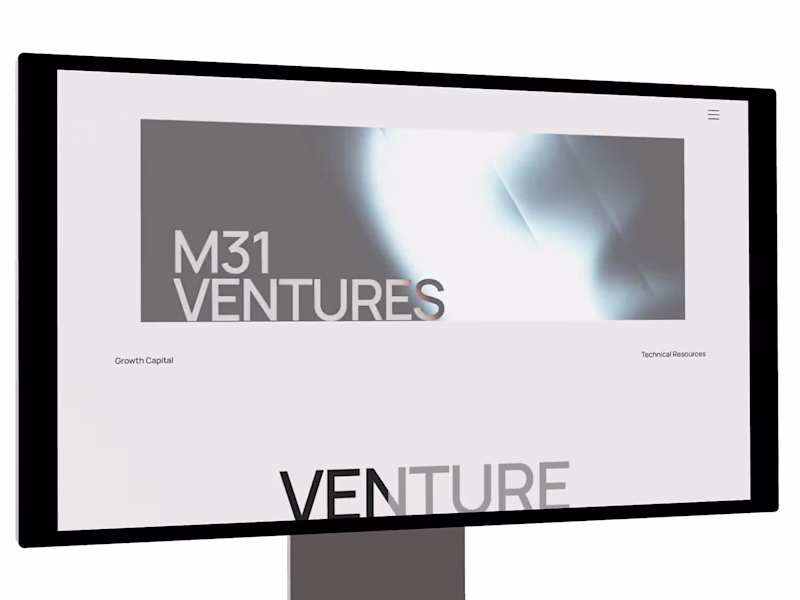 Cover image for M31 Ventures | Framer Website Development