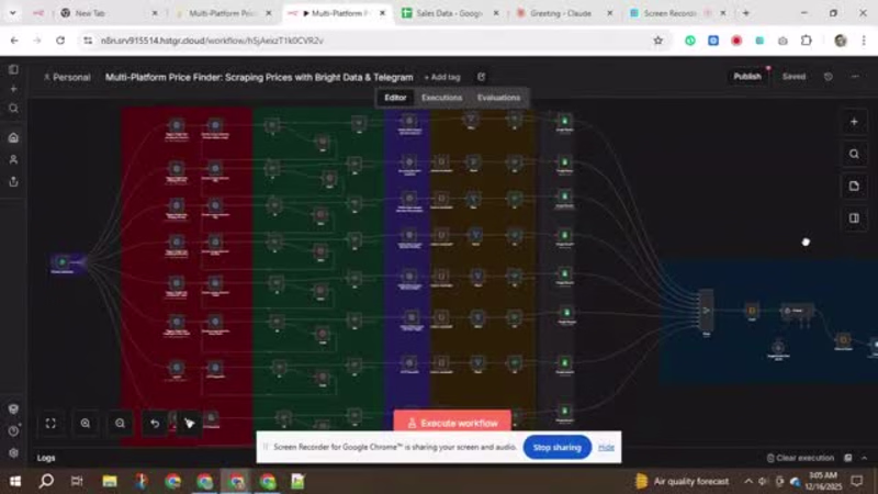 Cover image for Multi-Store Price Monitor with AI