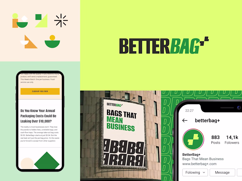 Cover image for BetterBag+ Brand and E-commerce Development