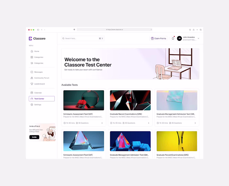 Cover image for Classore EdTech Platform Design