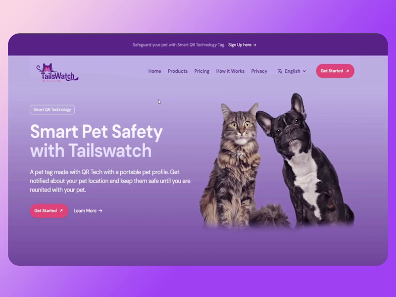 Cover image for Created the Platform Tailswatch (WIP). From Branding to Whol...