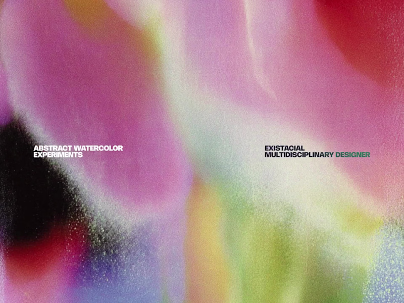 Cover image for Explore Abstract Watercolor Artistry: Unique Experiments