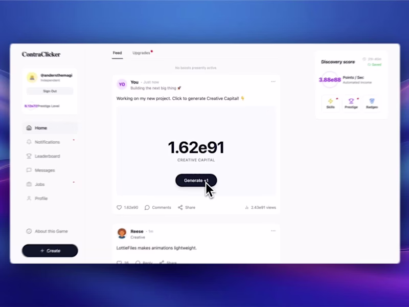 Cover image for Can you scale your creative career to infinity? 🚀 I built C...