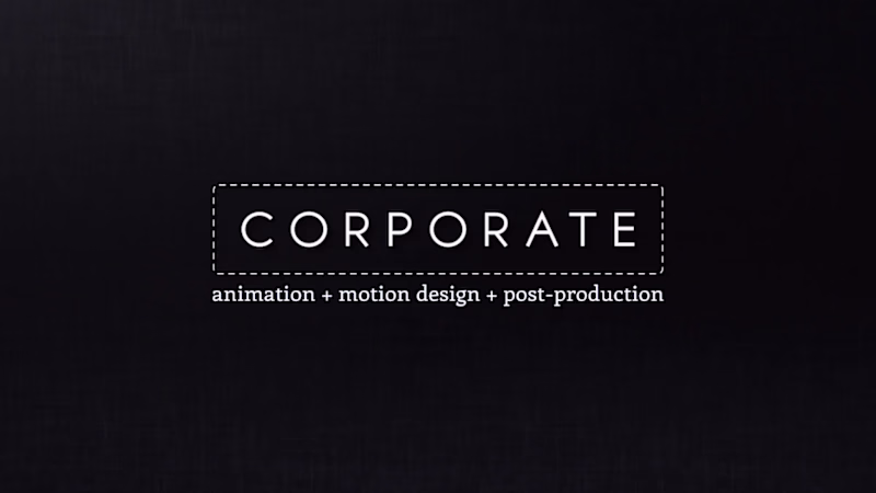 Cover image for Corporate Motion Design Reel