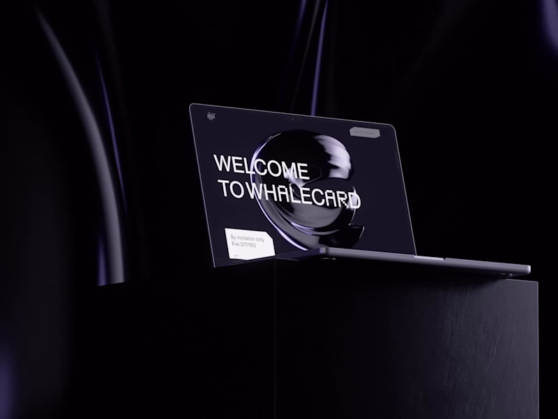 Cover image for Whalecard Brand Identity & Website Design