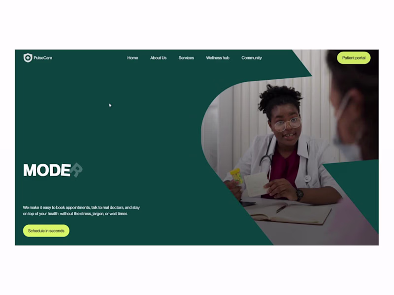 Cover image for Pulsecare Website