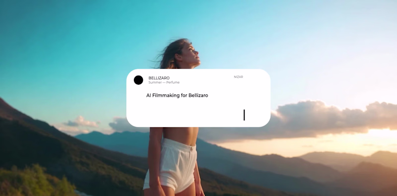 Cover image for Bellizaro — AI Luxury Perfume Film (Summer Collection)
