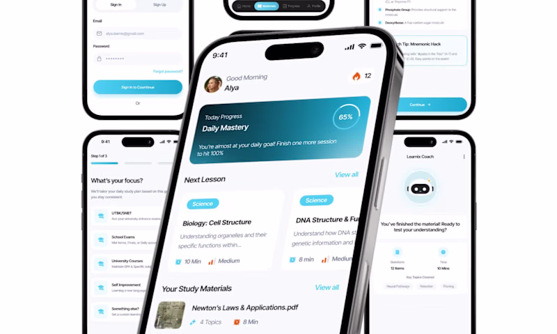 Cover image for Learnix – AI-Powered Study OS & Mobile Learning App