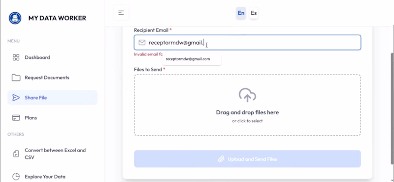 Cover image for Secure file sharing