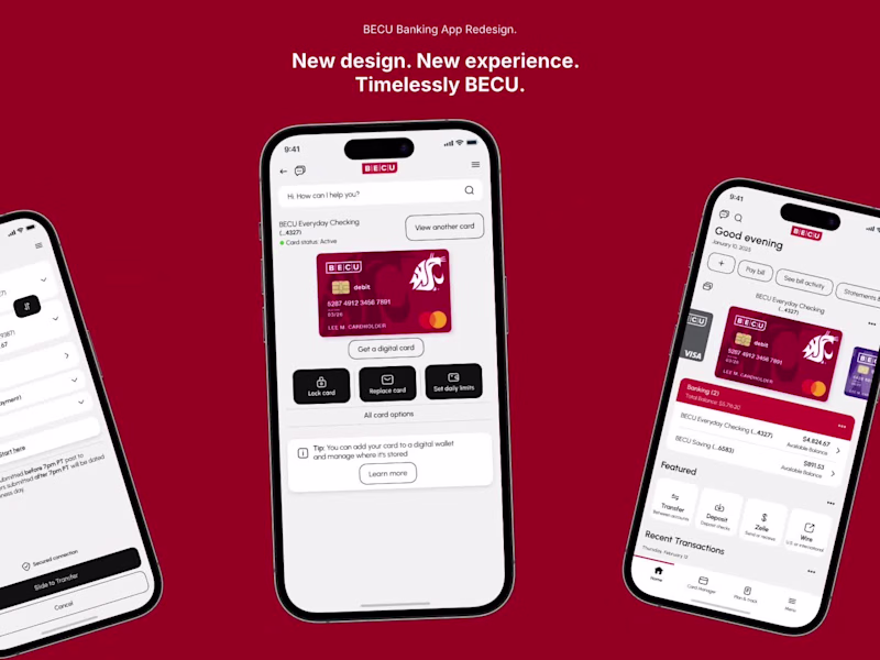 Cover image for BECU Mobile Banking Redesign