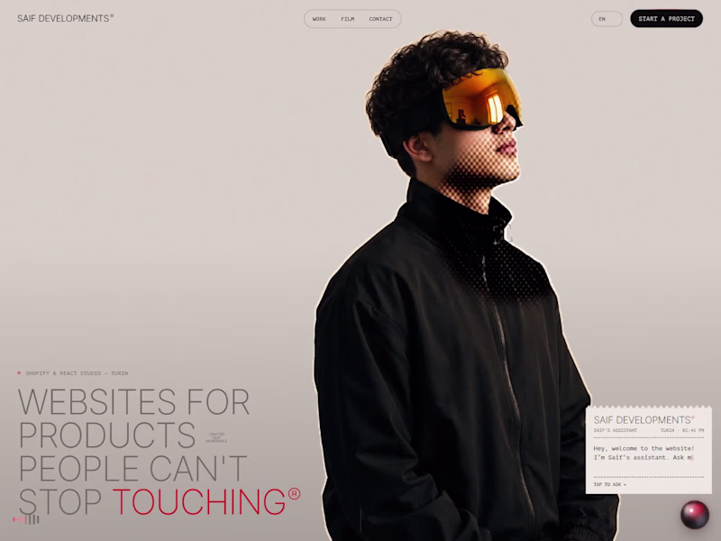 Cover image for A hand-built studio site in