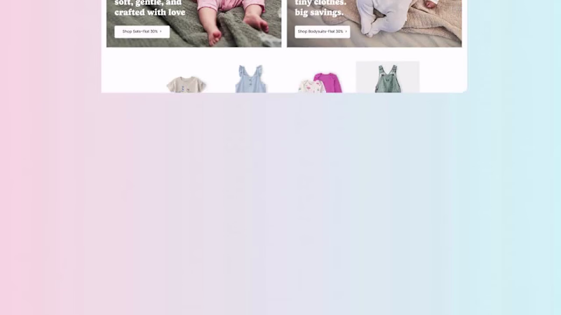 Cover image for Carter’s  – Shopify eCommerce