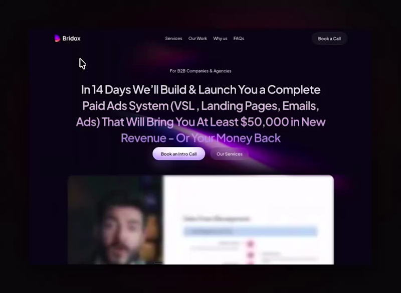 Cover image for How I Doubled Conversions for Bridox in 4 Weeks The Problem:...