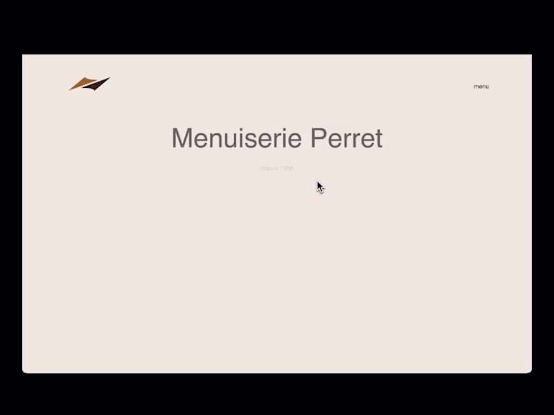 Cover image for Responsive web development for Menuiserie Perret 