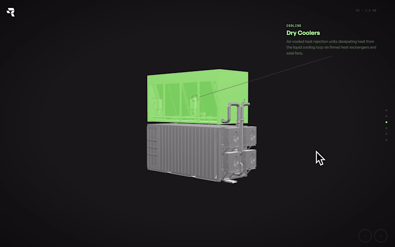 Cover image for Built an interactive WebGL hero