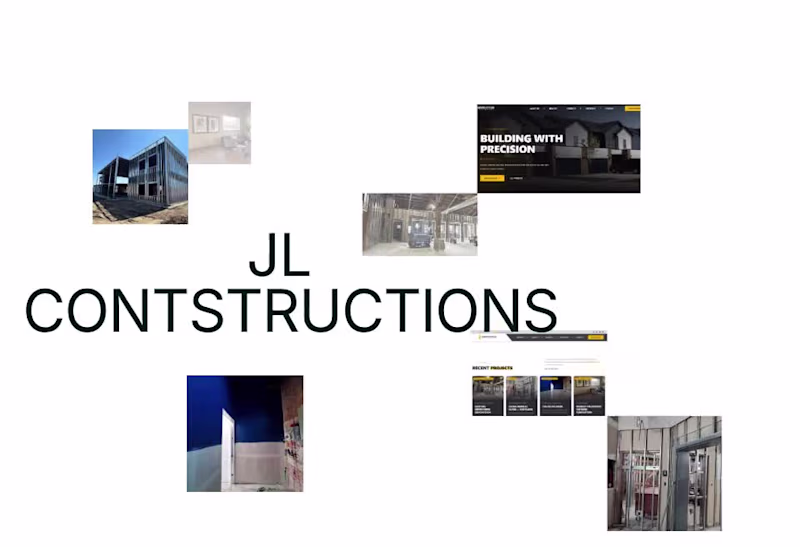 Cover image for JL Construction, a Subcontractor Site Written for GCs