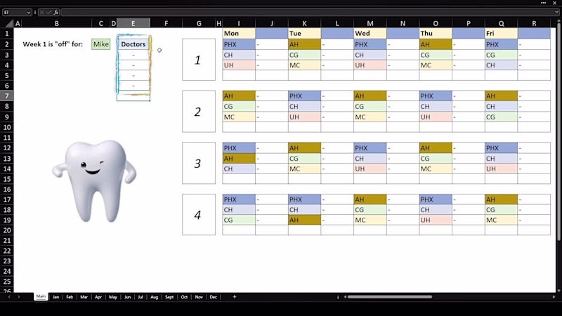 Cover image for 🦷Custom Scheduling Calendar for a Dental Clinic Network A c...