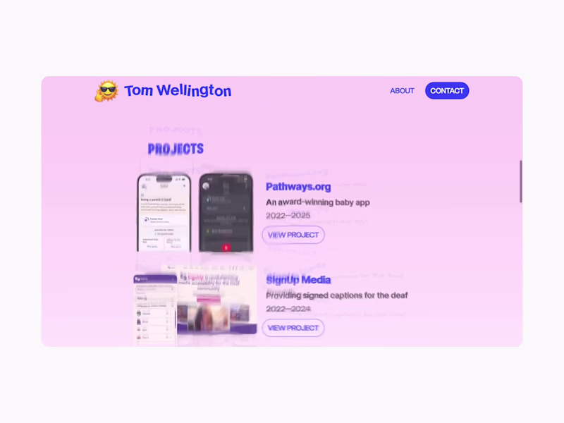 Cover image for tomwellington.design | My portfolio site