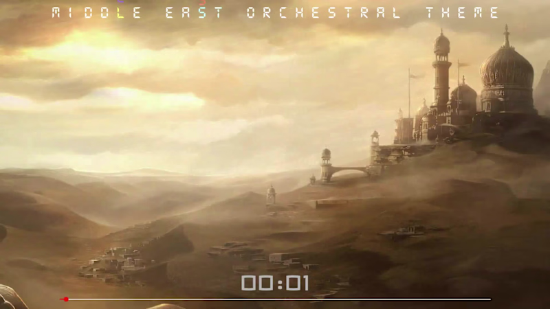 Cover image for Epic Middle Eastern Orchestral Theme for Short Film