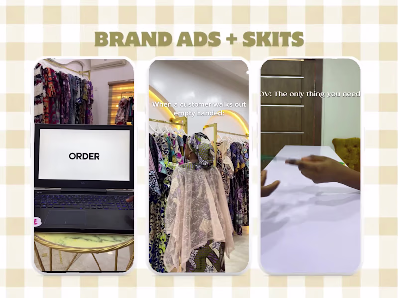 Cover image for Brand Ads & Creative Skit Production
