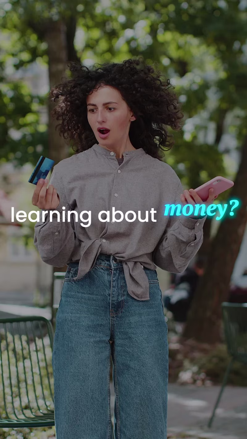 Cover image for a quick sample reel for a fintech brand using stock videos, ...