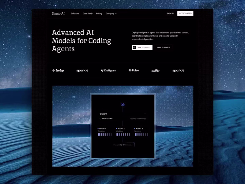 Cover image for AI agents shouldn’t feel complex.
Working