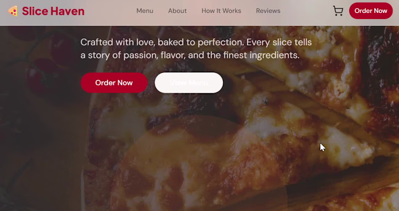 Cover image for Innovative Ideas to Framer Website: Your Pizza Craving Solution
