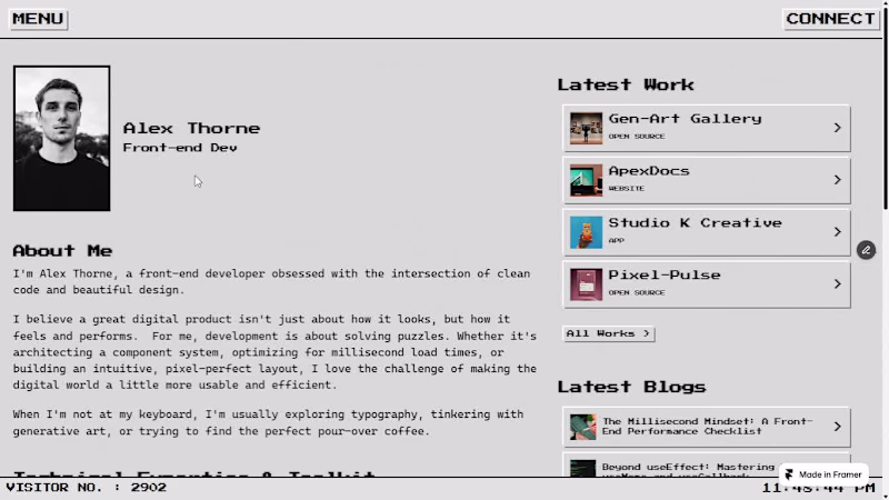 Cover image for I missed the old web. So I built a template that brings it b...