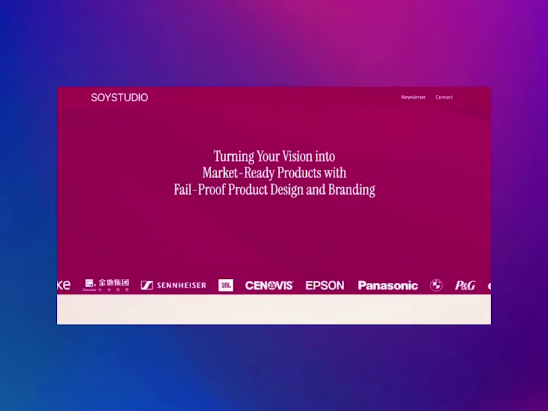 Cover image for Soy Studio Webflow Site