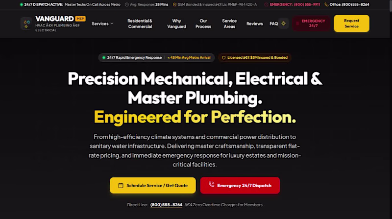 Cover image for Custom full-stack website built for