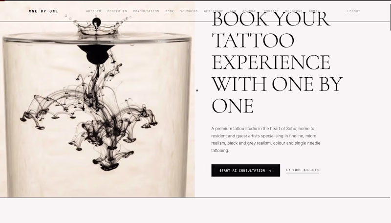 Cover image for One By One Tattoo -