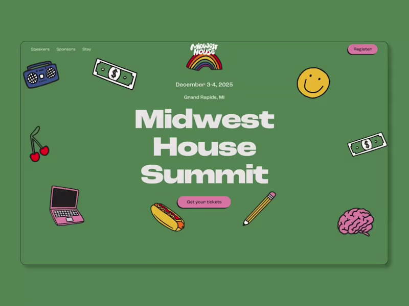 Cover image for Midwest House Summit — Website Development